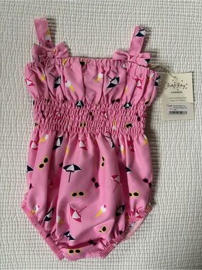 Toddler sunsuit ; new with tags; Rachel Riley